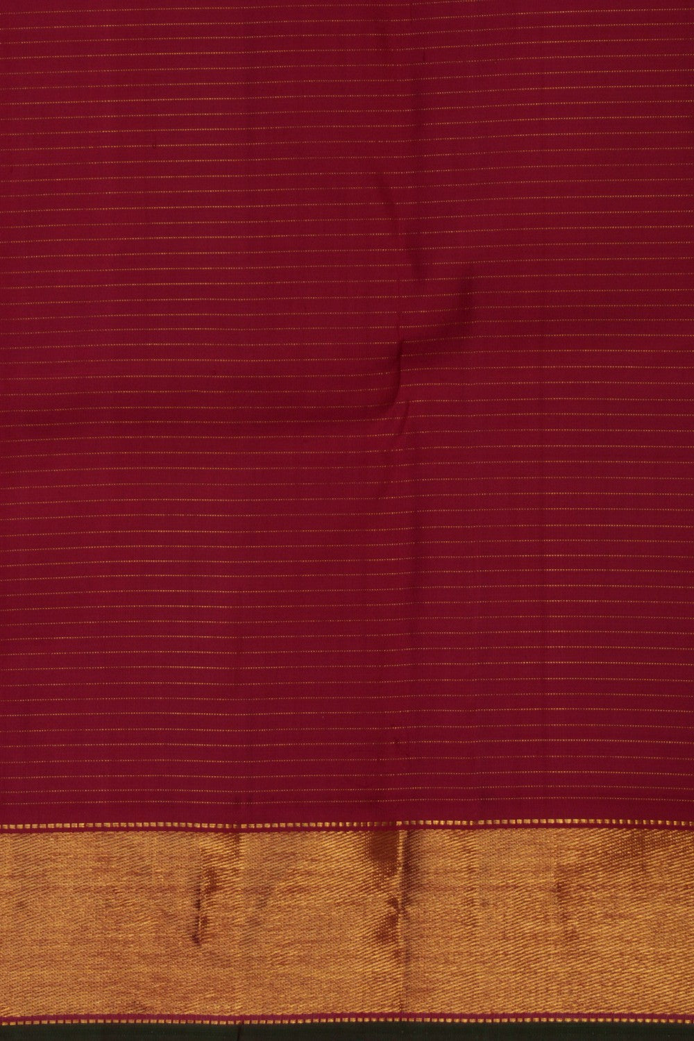 Image of Red Kattam Arani Silk Saree